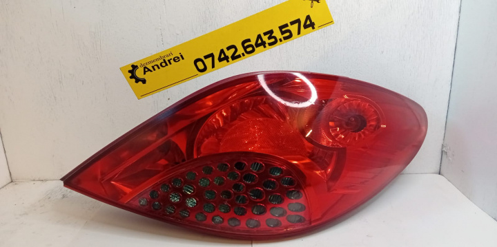 Stop Lampa Tripla Dreapta Peugeot 207 Hatchback 2006 - 2015 Cod 9649986580 Peugeot 207 [facelift] [2009 - 2013]