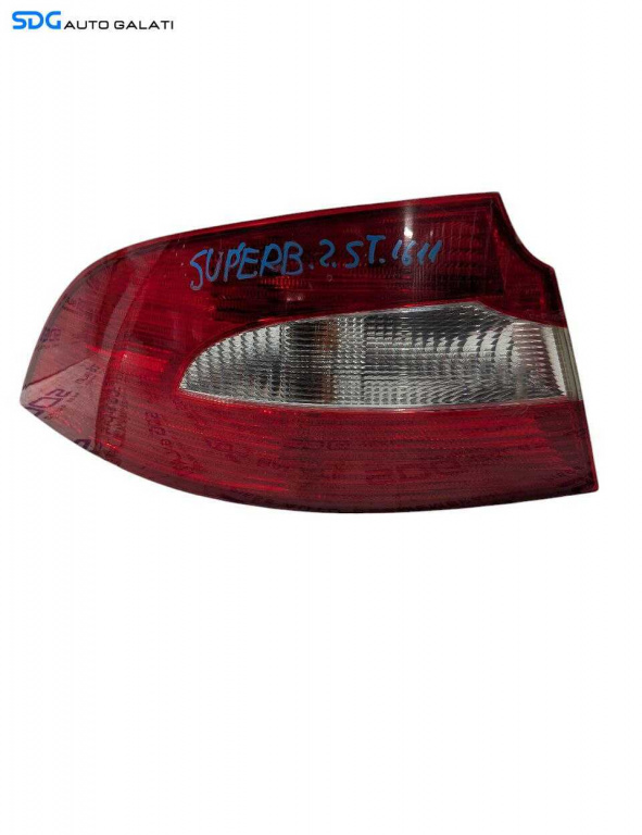 Stop Lampa Tripla Stanga de pe Aripa Caroserie Skoda Superb 2 Hatchback Berlina 2008 - 2013 [L6818]