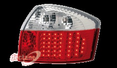 STOP LED AUDI A4 8E FUNDAL ROSU CRISTAL