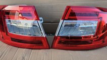 Stop LED stanga dreapta Skoda Octavia 3 Facelift b...