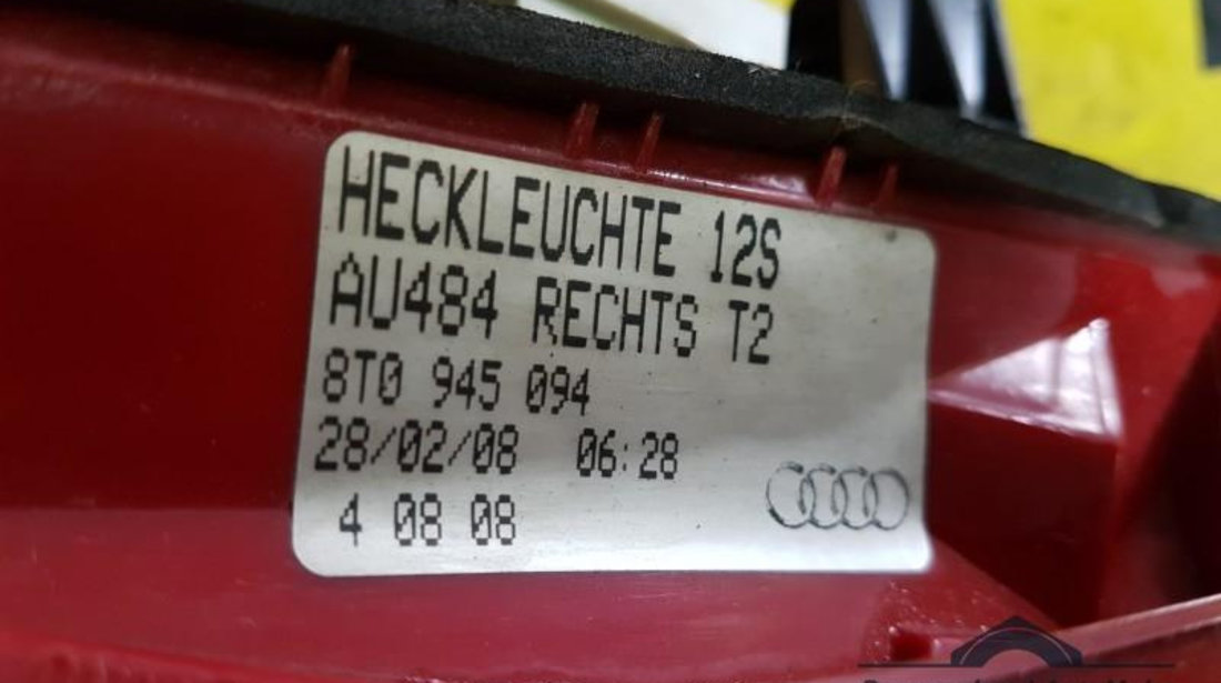 Stop portbagaj Audi A5 (2007->) [8T3] 8T0945094