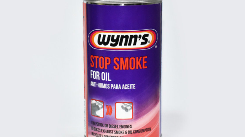 STOP SMOKE- ADITIV ULEI REDUCERE FUM. 325ML W50865 WYNN'S