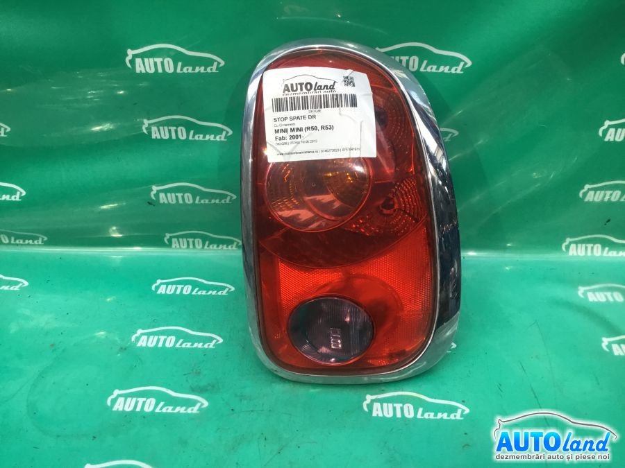 Stop Spate Dreapta 980815001 Cu Ornament Mini MINI R50,R53 2001
