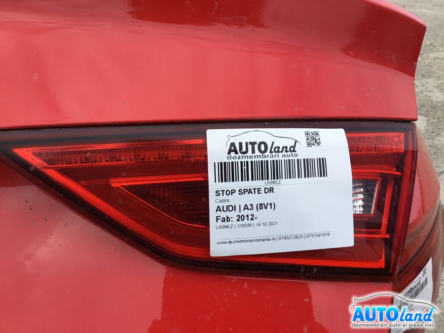 Stop Spate Dreapta Cabrio Audi A3 8V1 2012