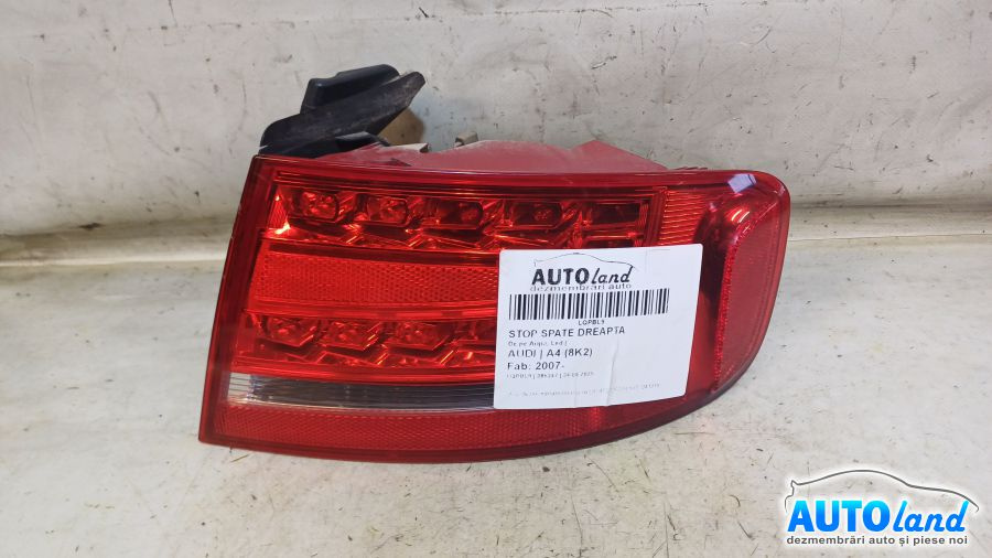 Stop Spate Dreapta De pe Aripa, Led Audi A4 8K 2007