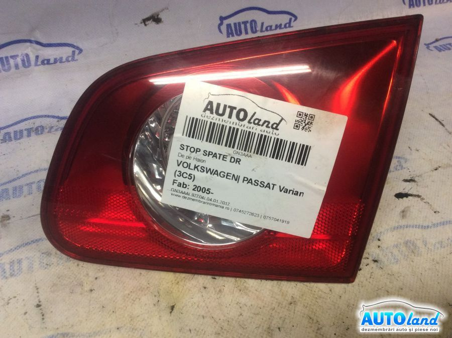 Stop Spate Dreapta De pe Haion Anglia Volkswagen PASSAT Variant 3C5 2005