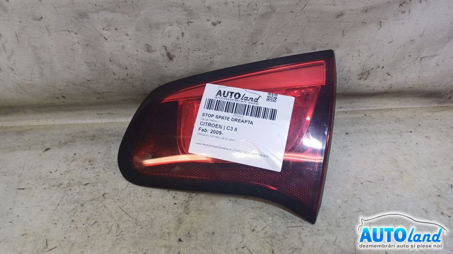 Stop Spate Dreapta De pe Haion Citroen C
