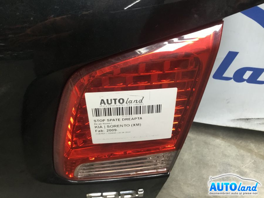 Stop Spate Dreapta De pe Haion Kia SORENTO XM 2009