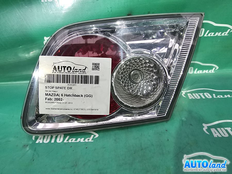 Stop Spate Dreapta De pe Haion Mazda 6 hatchback GG 2002