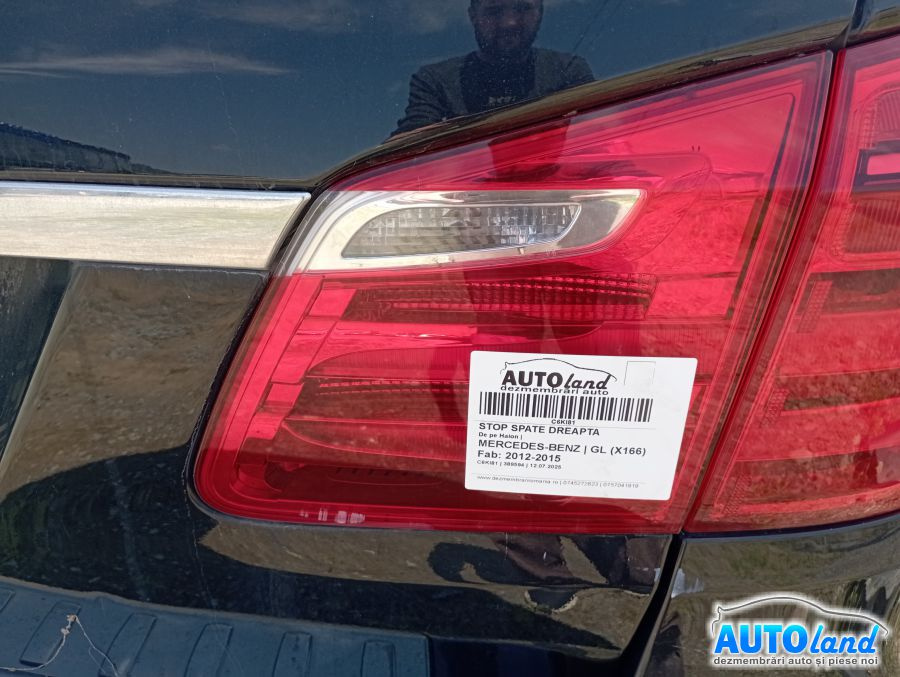 Stop Spate Dreapta De pe Haion Mercedes-Benz GL X166 2012-2015