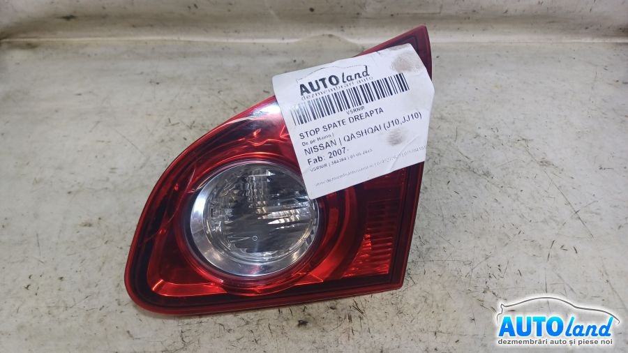 Stop Spate Dreapta De pe Haion Nissan QASHQAI J10,JJ10 2007