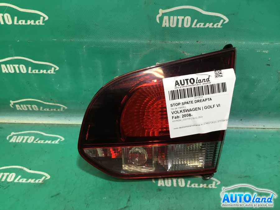Stop Spate Dreapta De pe Haion Volkswagen GOLF VI 2008