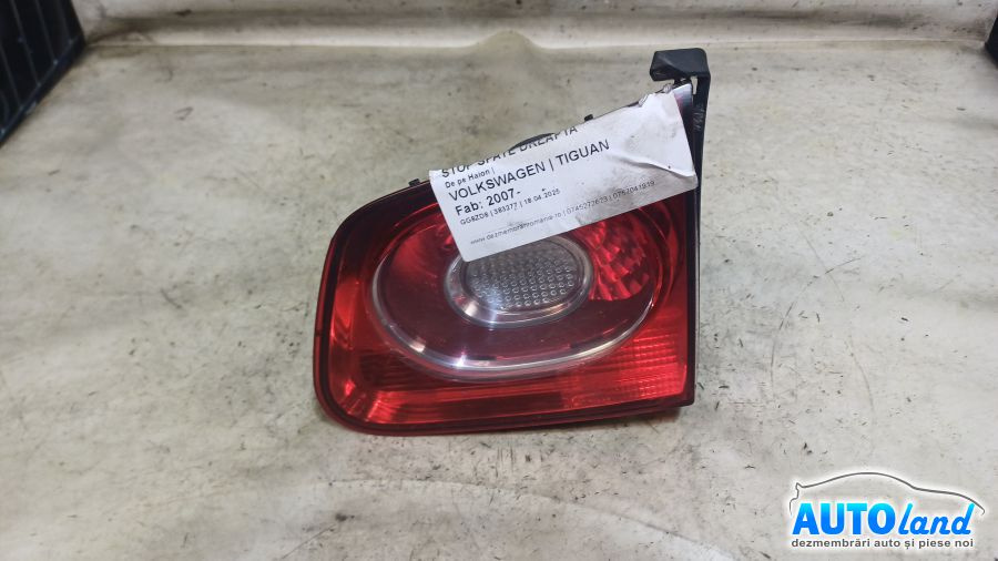 Stop Spate Dreapta De pe Haion Volkswagen TIGUAN 2007
