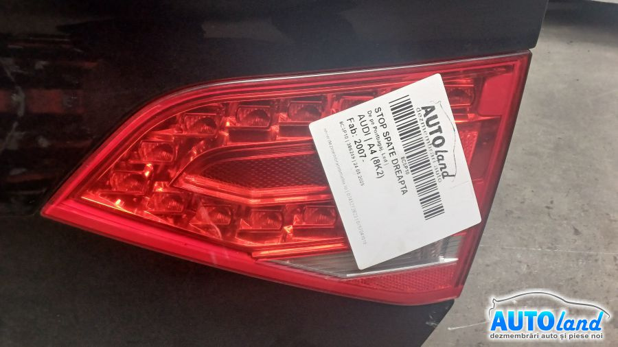 Stop Spate Dreapta De pe Portbagaj, Led Audi A4 8K 2007