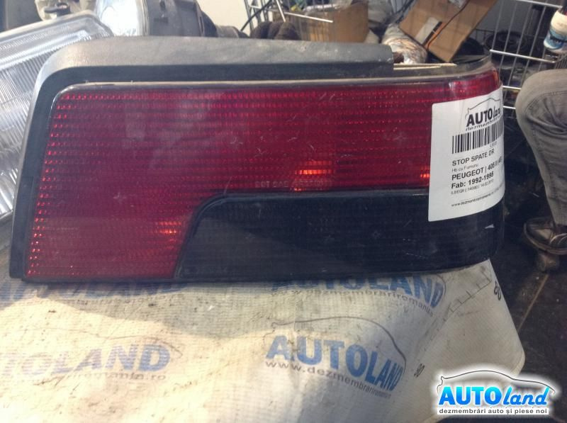 Stop Spate Dreapta Hb cu Fumuriu Peugeot 405 II 4B 1992-1995