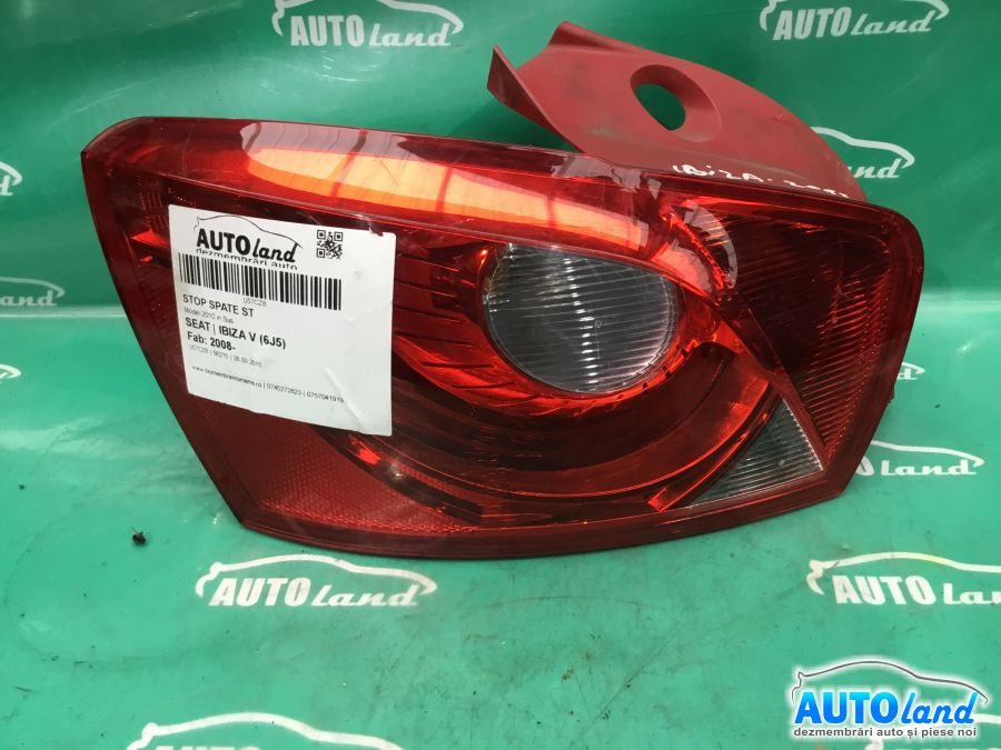 Stop Spate Stanga 6j4945095g Model 2010 in Sus Seat IBIZA V 6J5 2008