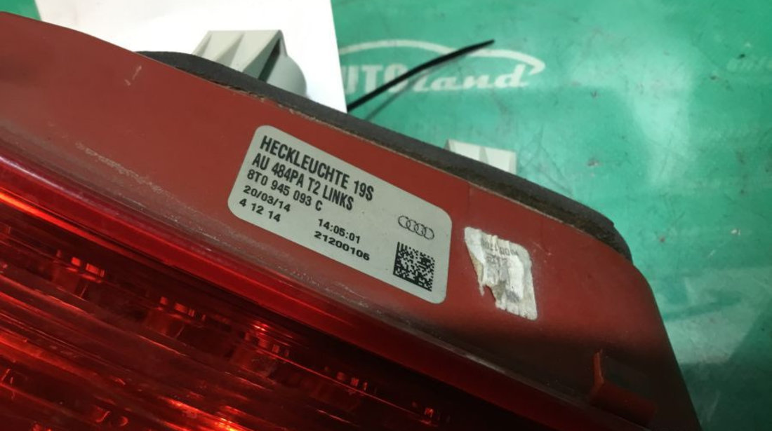 Stop Spate Stanga 8t0945093c De pe Haion,led Audi A5 2007