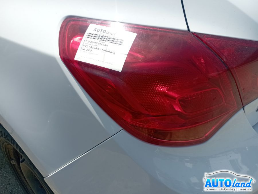 Stop Spate Stanga De pe Aripa, Facelift Opel ASTRA J hatchback 2009