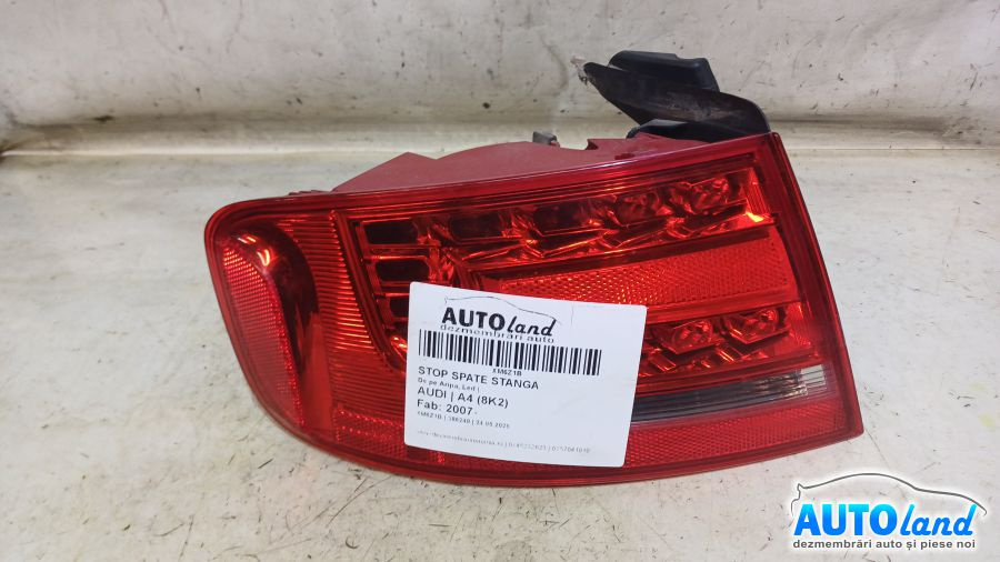 Stop Spate Stanga De pe Aripa, Led Audi A4 8K 2007