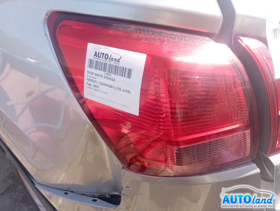 Stop Spate Stanga De pe Aripa Nissan QASHQAI J10,JJ10 2007