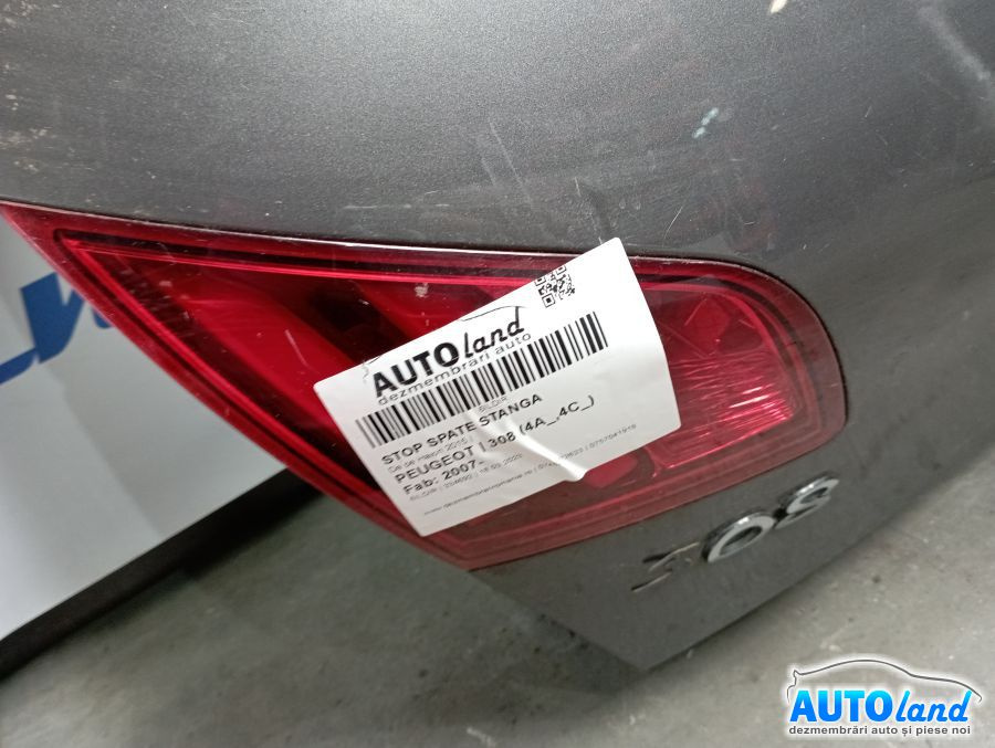 Stop Spate Stanga De pe Haion 2015 Peugeot 308 4A ,4C 2007