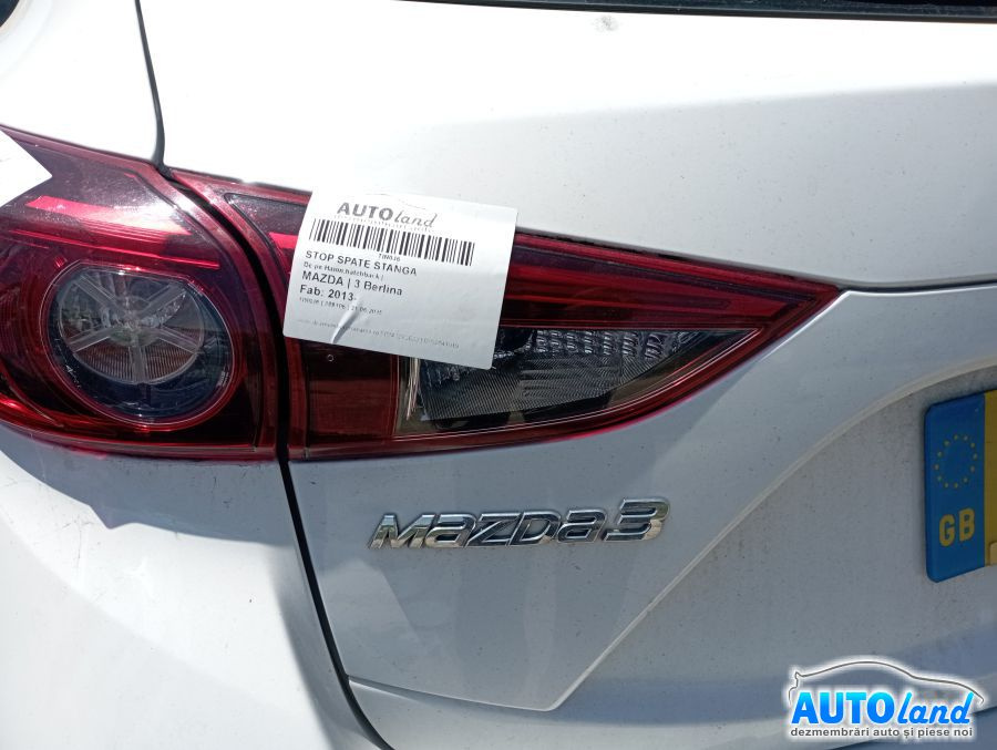 Stop Spate Stanga De pe Haion,hatchback Mazda 3 Berlina 2013