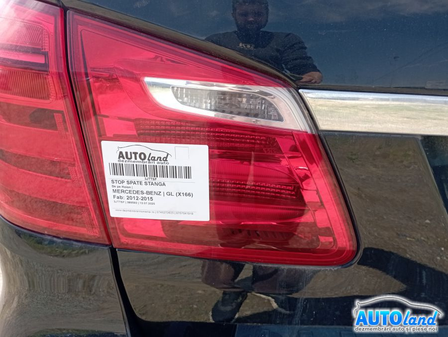 Stop Spate Stanga De pe Haion Mercedes-Benz GL X166 2012-2015