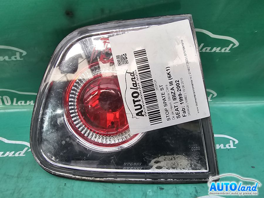 Stop Spate Stanga De pe Haion, Sticla Clara Seat IBIZA III 6L1 2002-2009