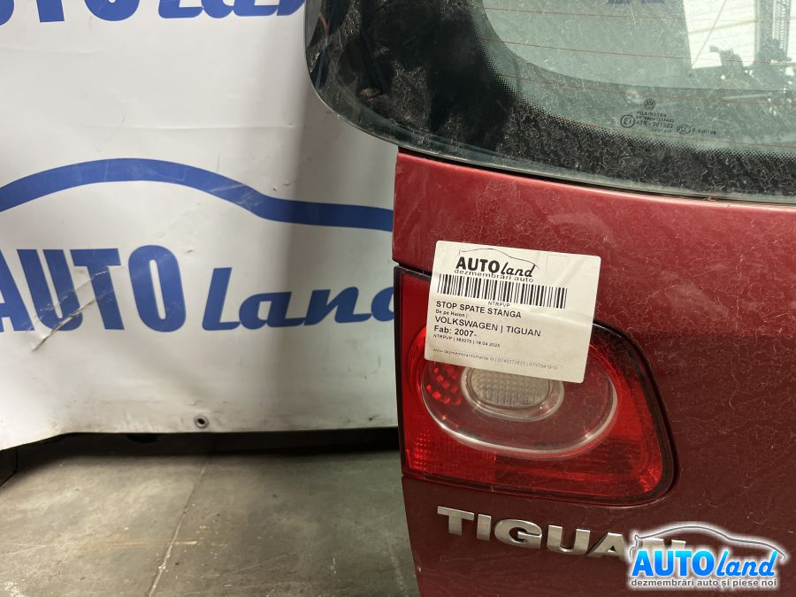 Stop Spate Stanga De pe Haion Volkswagen TIGUAN 2007