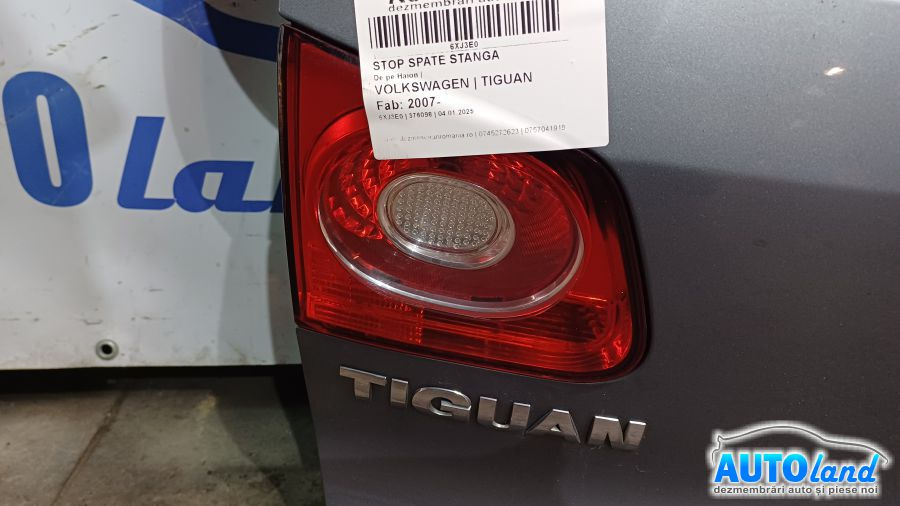 Stop Spate Stanga De pe Haion Volkswagen TIGUAN 2007