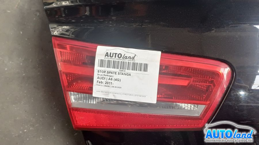 Stop Spate Stanga De pe Portbagaj Audi A6 4G 2011