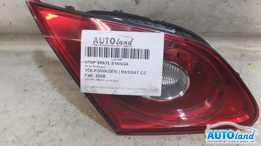 Stop Spate Stanga De pe Portbagaj Volkswagen PASSAT CC 2008
