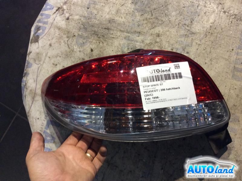 Stop Spate Stanga Tuning cu Leduri Peugeot 206 hatchback 2A/C 1998