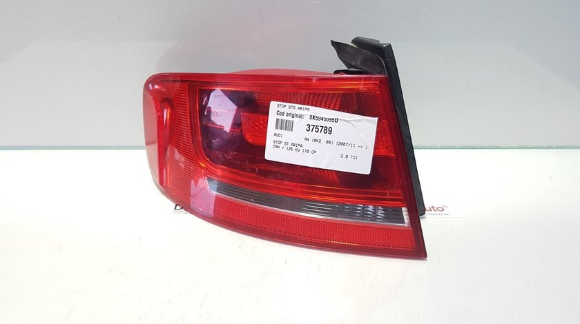 Stop stanga aripa, Audi A4 (8K2, B8) cod 8K5945095D (id:375789)