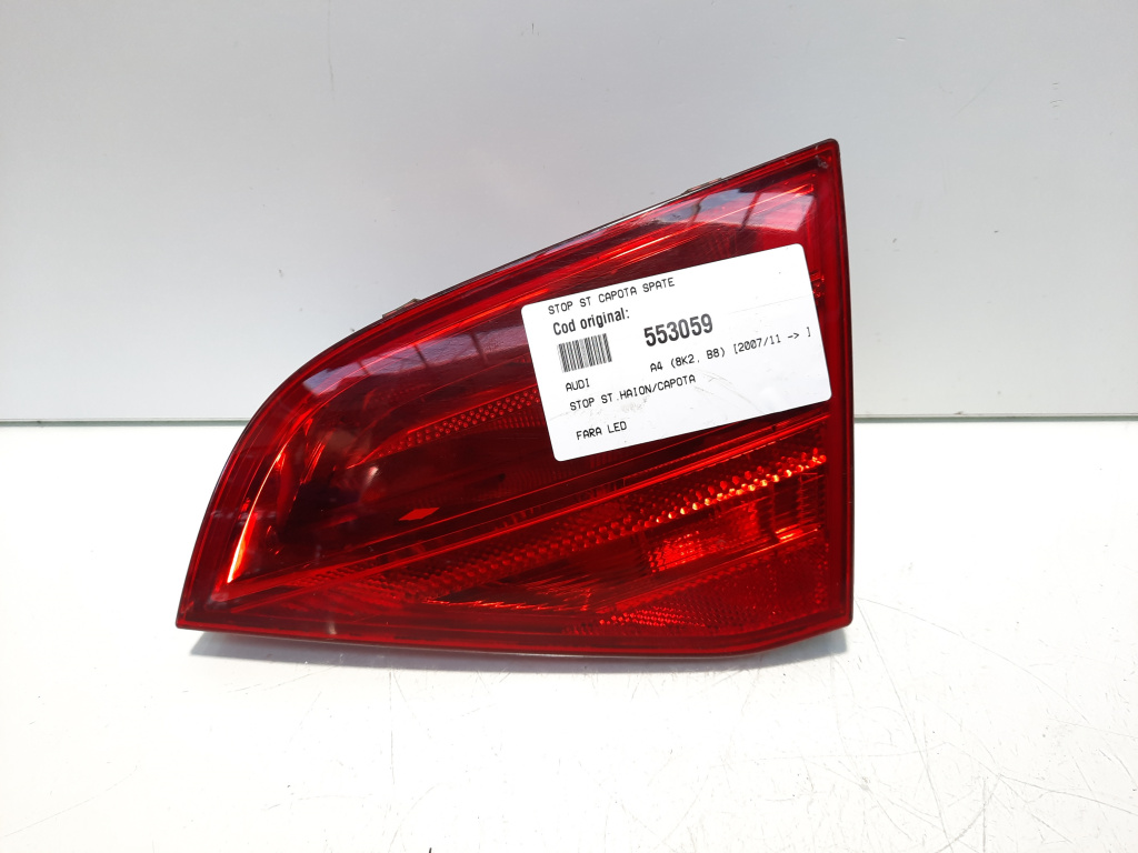 Stop stanga capota spate, Audi A4 (8K2, B8) (id:553059)