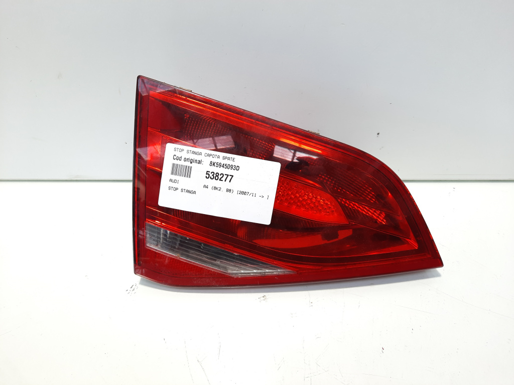 Stop stanga capota spate, cod 8K5945093D, Audi A4 (8K2, B8) (id:538277)