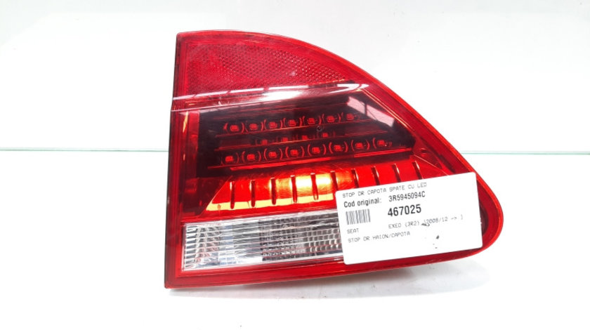 Stop stanga capota spate cu led, cod 3R5945094C, Seat Exeo (3R2) (id:467025)