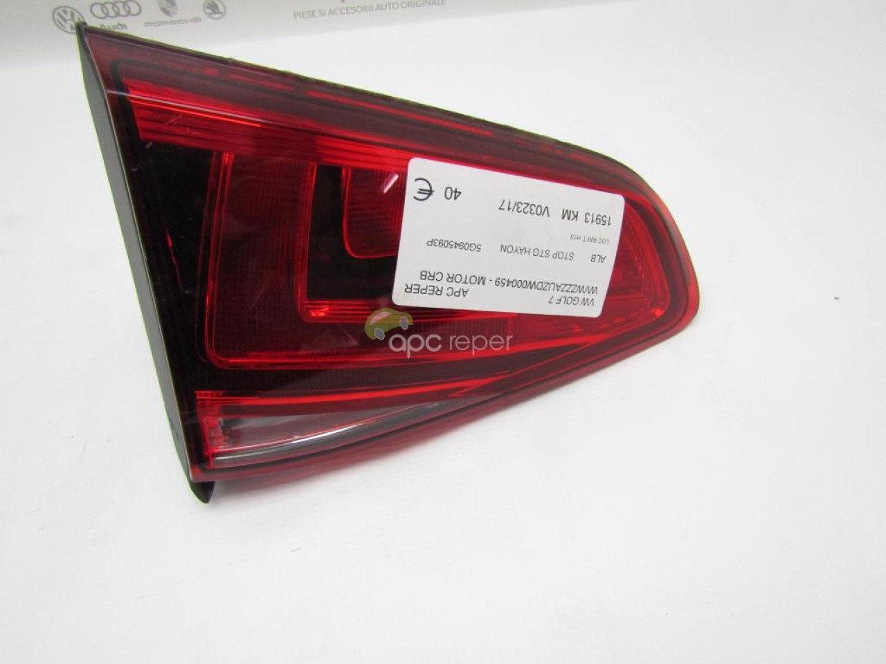 Stop stanga haion original VW Golf 7 cod 5G0945093P