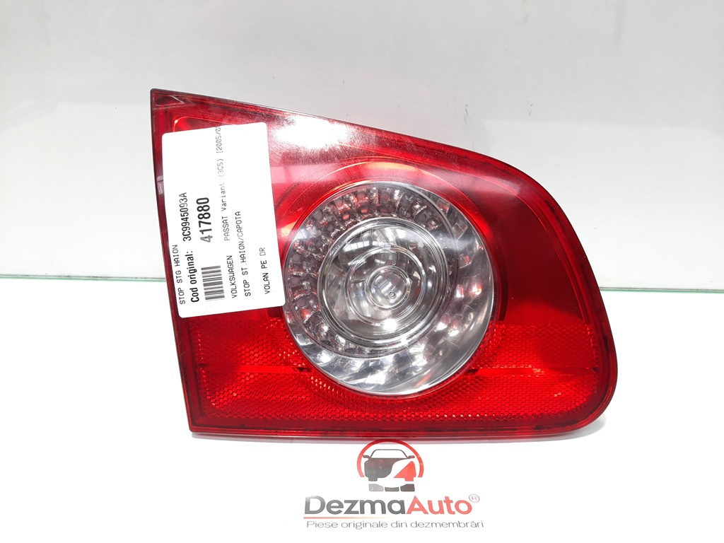 Stop stanga haion, Volkswagen Passat Variant (3C5) [Fabr 2005-2010] 3C9945093A (id:417880)