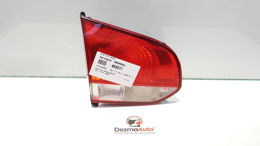 Stop stanga haion, Vw Golf 6 (5K1) [Fabr 2009-2013] 5K0945093J (id:403277)