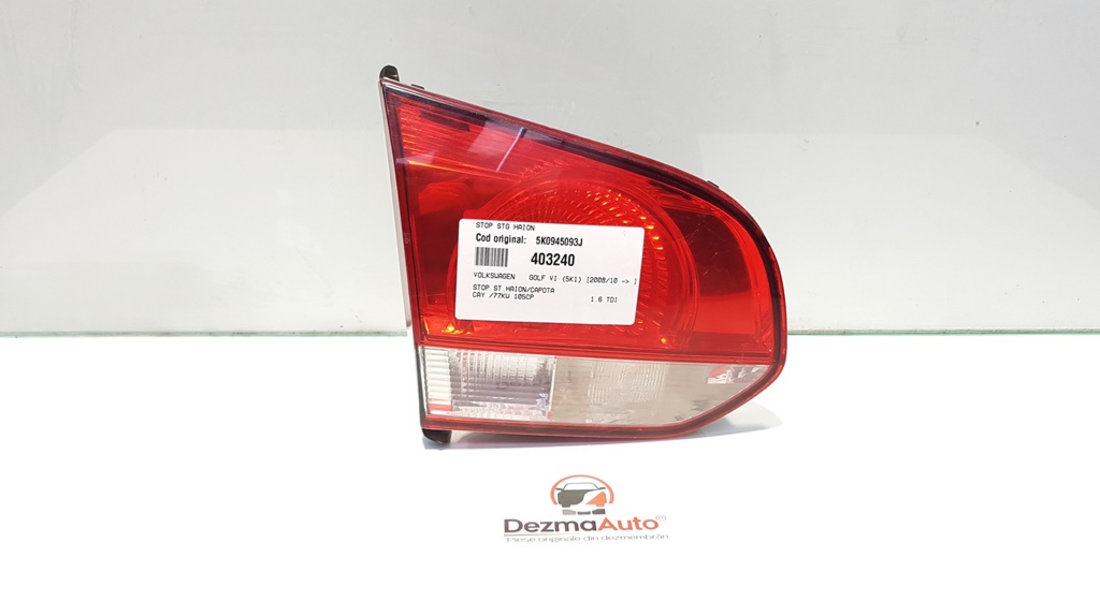 Stop stanga haion, Vw Golf 6 [Fabr 2009-2013] 5K0945093J (id:403240)