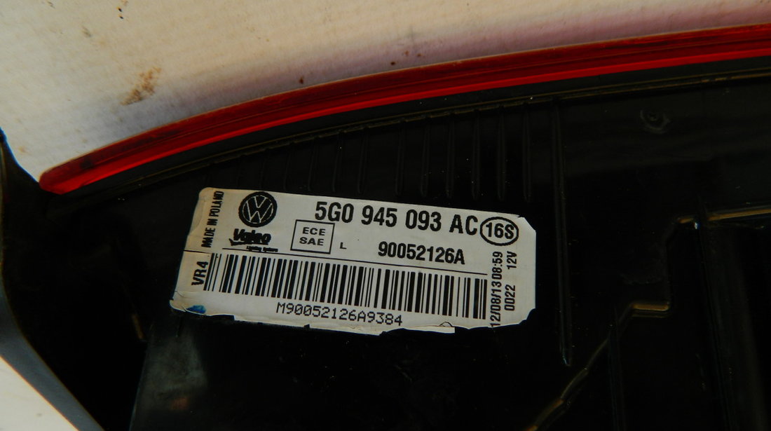 Stop stanga hayon VW Golf 7 hatchback 2012-2015 cod 5G0945093