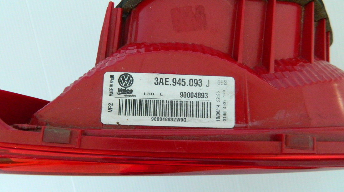 Stop stanga hayon VW Passat B7 Berlina model 2011-2014 cod 3AE945093J