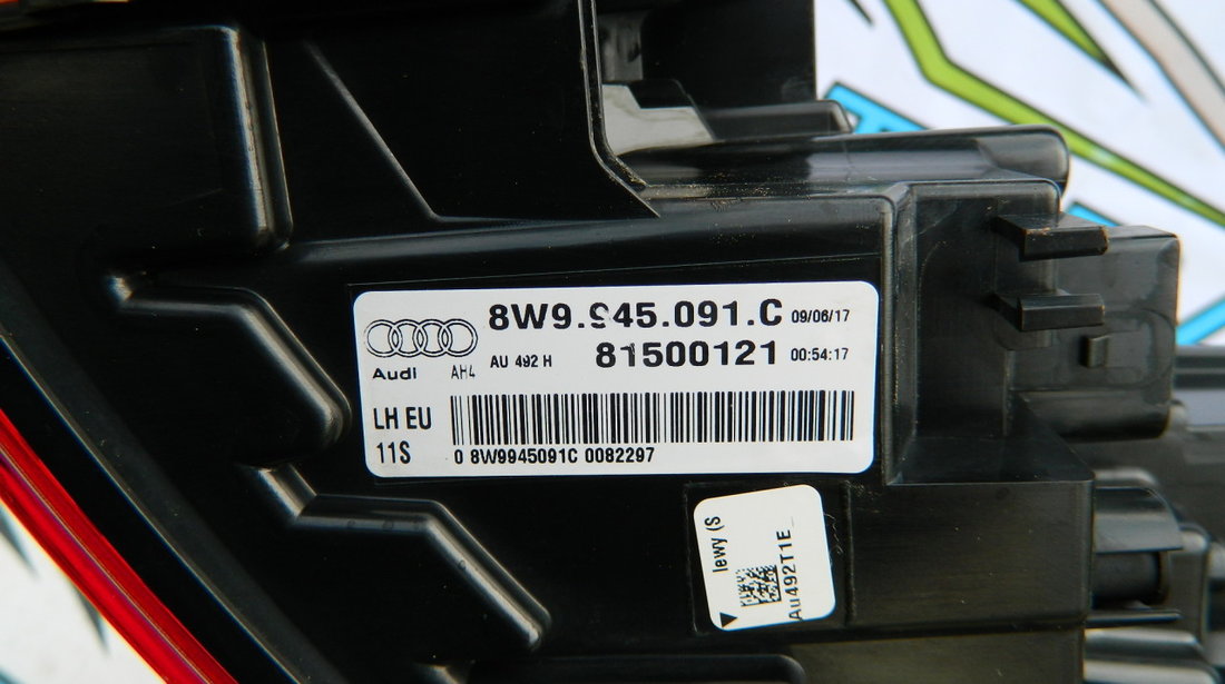 Stop stanga LED Audi A4 Combi model 2015-2020 cod 8W9945091C