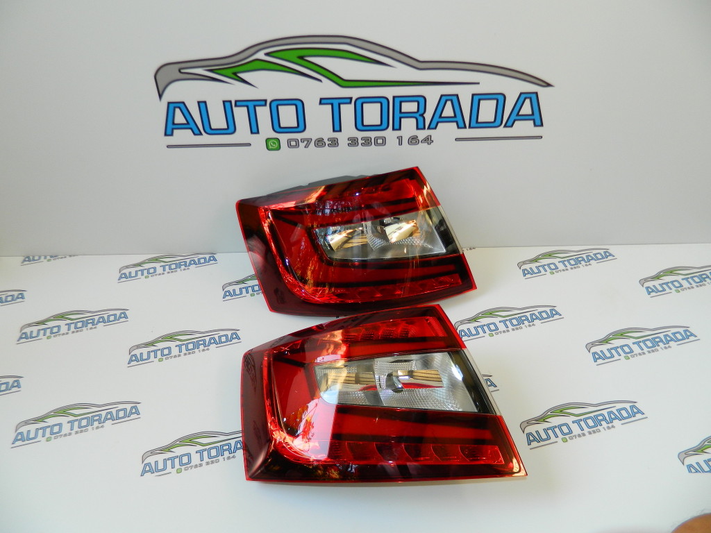 Stop stanga Led Skoda Octavia 3 model 2016 2017 2018 2019 2020 cod 5E5945207