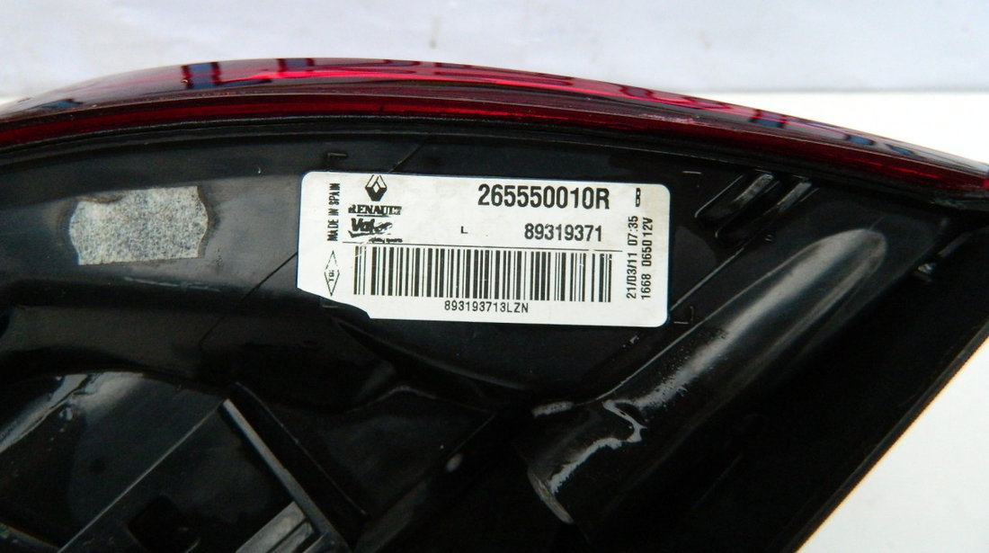 Stop stanga Renault Megane 3 model 2008-2015 cod 265550010R