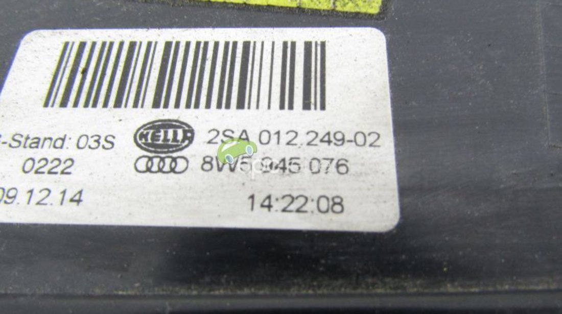 STOP STG/DR PORTBAGAJ Audi A4 8W 2.0 TDI QUATTRO din 2017-cod motor CNHA