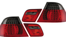 Stop stopuri triple BMW E46 coupe NFL rosu fumuriu...
