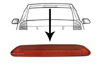 Stop suplimentar centru (7622929 VAN WEZEL) SKODA