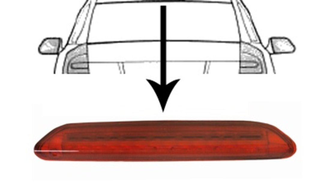 Stop suplimentar centru (7622929 VAN WEZEL) SKODA